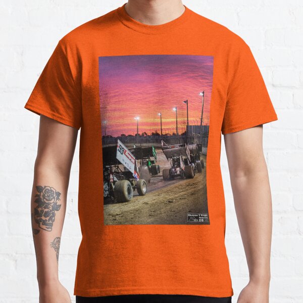 Sunset at the Speedway track. Classic T-Shirt