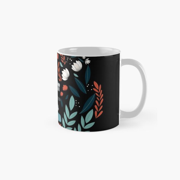 Blue Folk Microscope Classic Mug