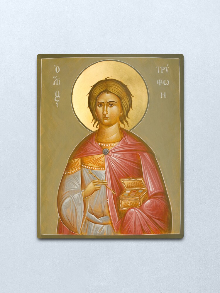 Alternate view of St Tryphon Metal Print