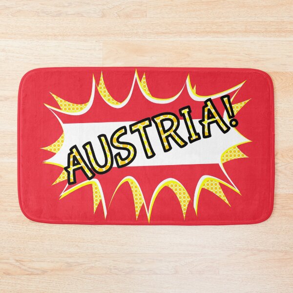 Item preview, Austria Flag designed and sold by piedaydesigns.