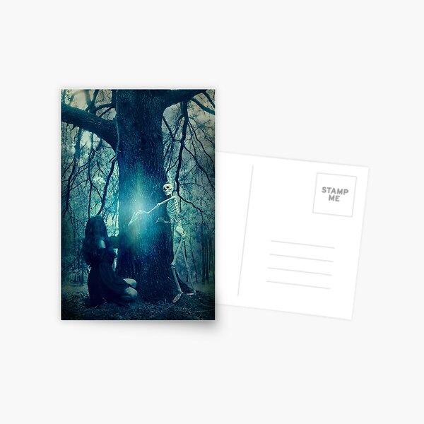 Befriending Death Postcard