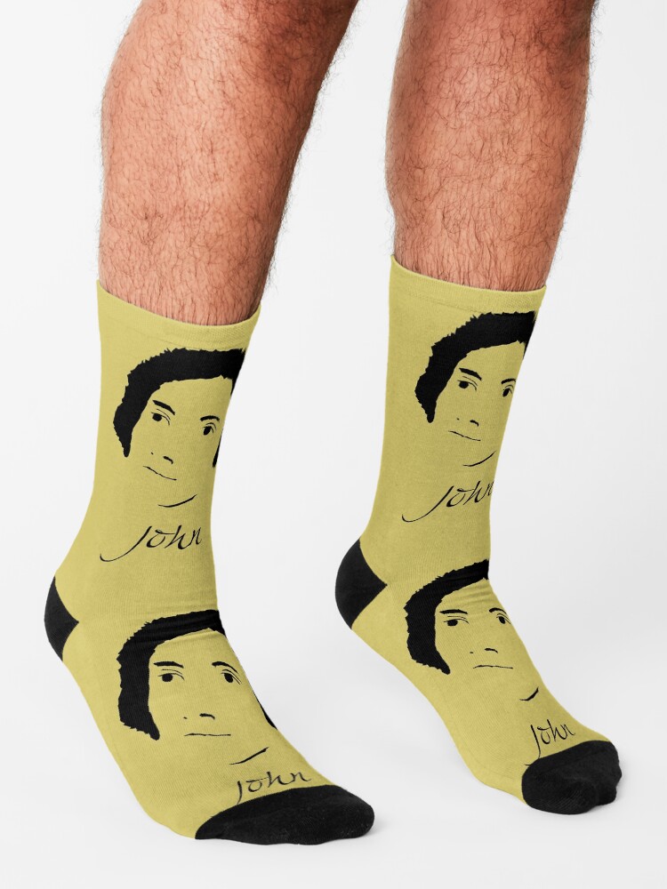 Thumbnail 3 of 5, Socks, John Keats designed and sold by MephobiaDesigns.