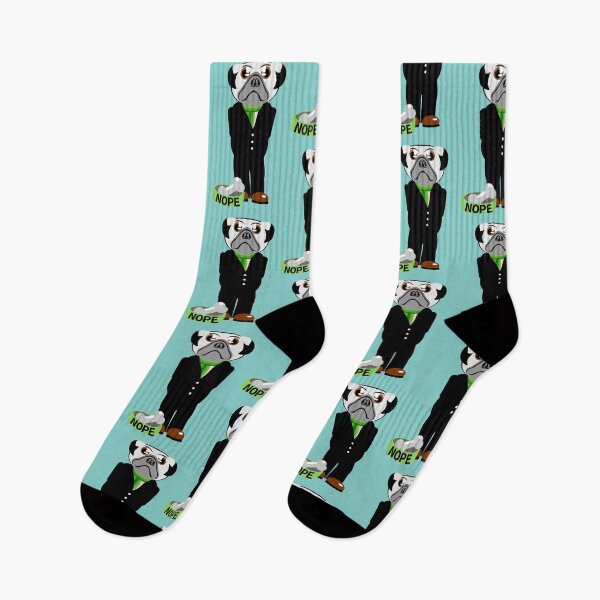 Item preview, Pug Nope designed and sold by piedaydesigns.