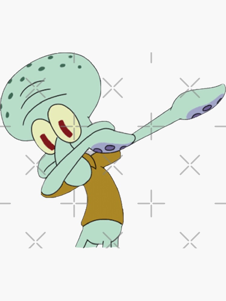 The Squidward Tentacles Sticker