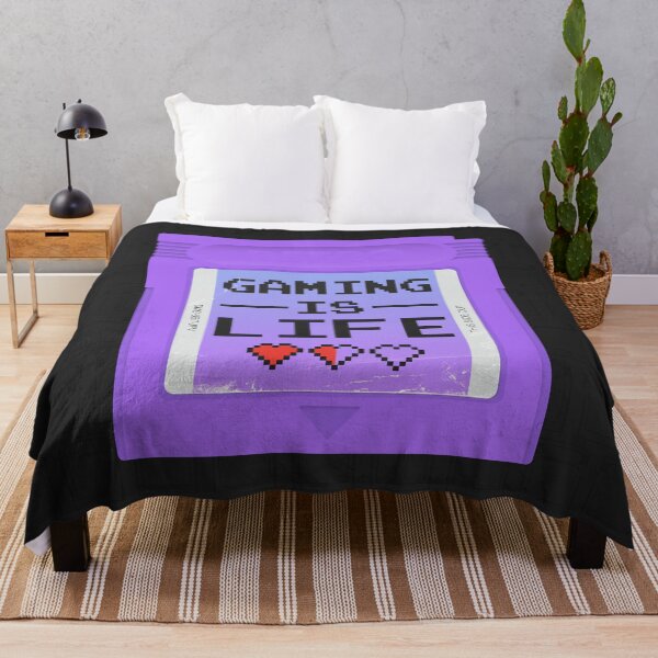 Item preview, Gaming is Life - Purple - Black designed and sold by animinimal.