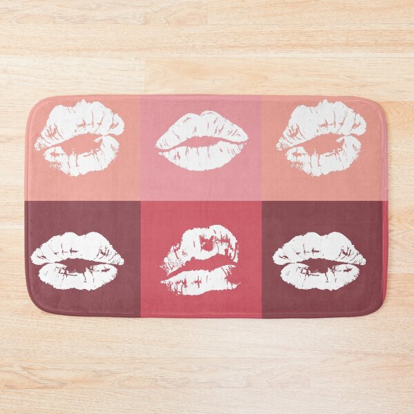 Item preview, Pink Lipstick Print  designed and sold by newburyboutique.