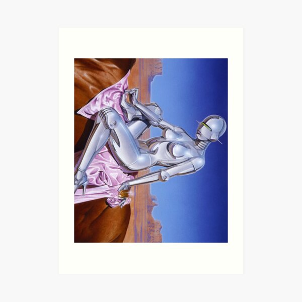 Hajime Sorayama Cowgirl Art Print