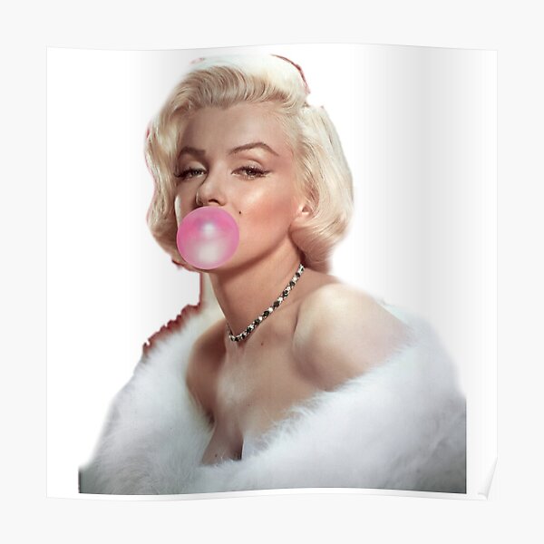 Marylin Monroe Bubble Gum 6 Poster