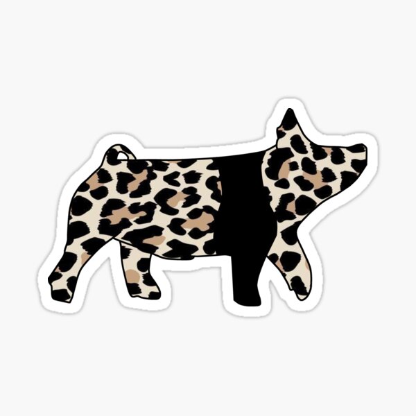 Item preview, Leopard ptint3 show pig designed and sold by Redlamb1998.