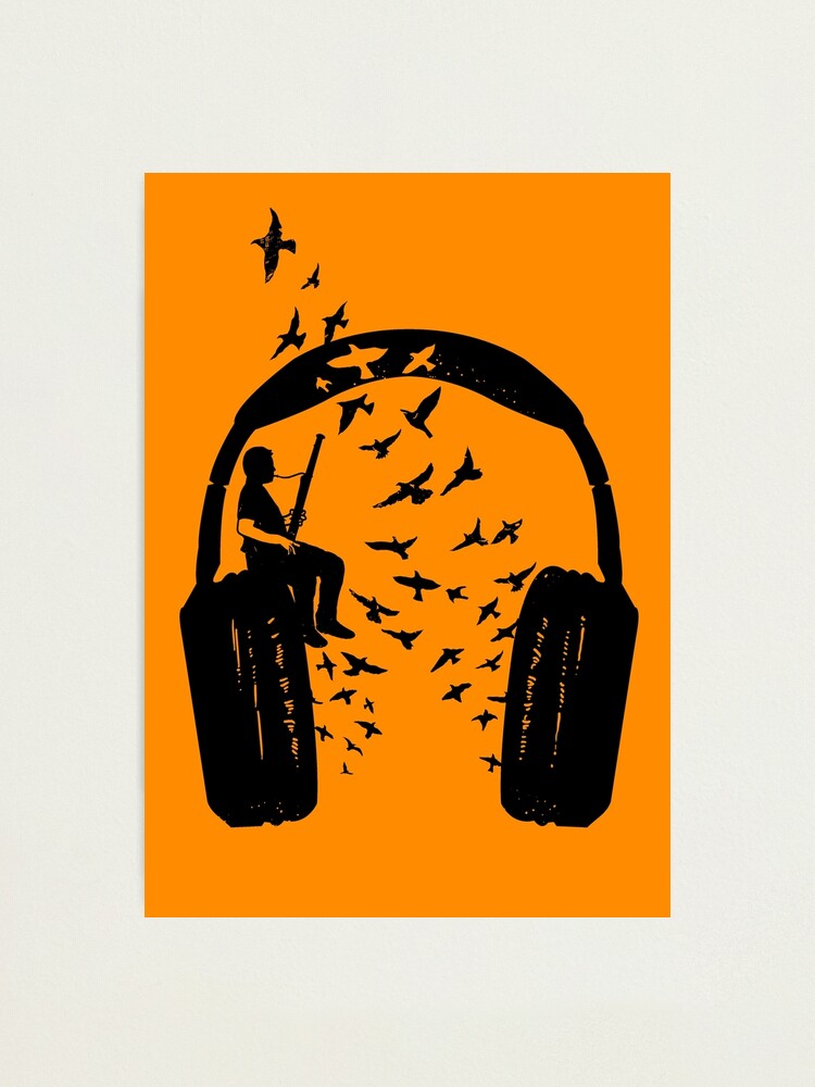 Alternate view of Headphone - bassoon Photographic Print