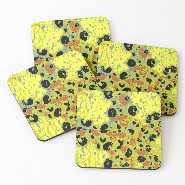 Item preview, Crucifix Frog (Notaden bennettii ) skin pattern designed and sold by ChrissyWild.