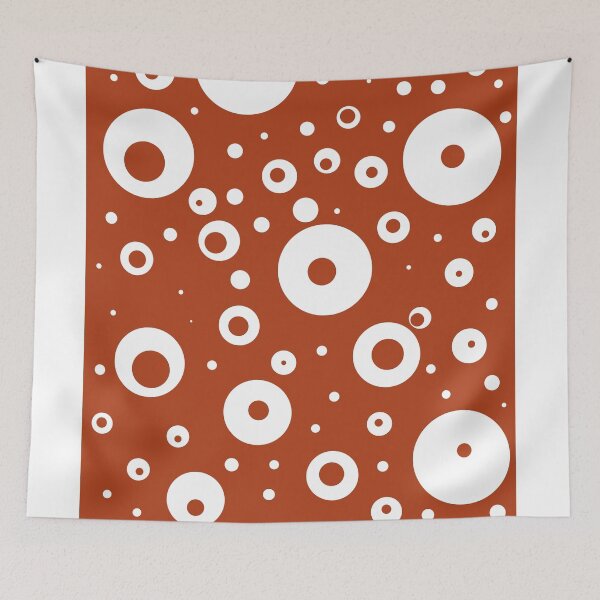 Item preview, Red with white circles designed and sold by Dsfoxco.