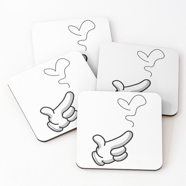 Item preview, Cartoon hand with heart. designed and sold by emphatic.