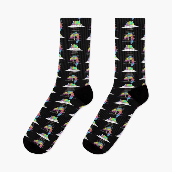 Item preview, UFO Abducting cat designed and sold by smolartistalyx.