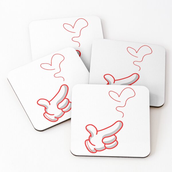 Item preview, Cartoon hand with heart. designed and sold by emphatic.
