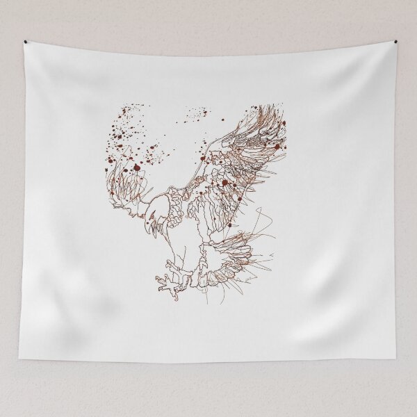 Item preview, Bald Eagle Drawing Sketch designed and sold by Rocky Mountain Artistry.
