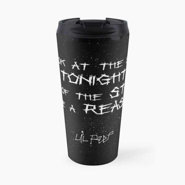 Lil Peep Star Shopping Übersetzung Starry Background Kaffee-Thermobecher