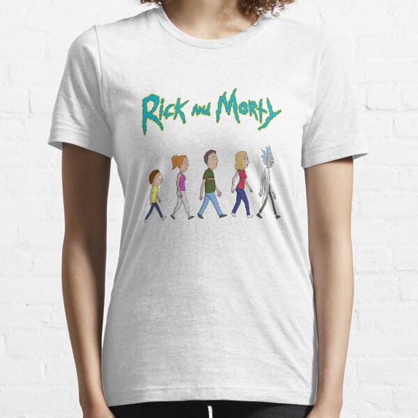 Rick and Morty -Family Together Walking Essential T-Shirt