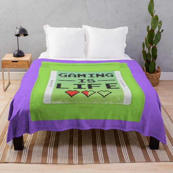 Item preview, Gaming is Life - Green - Purple designed and sold by animinimal.