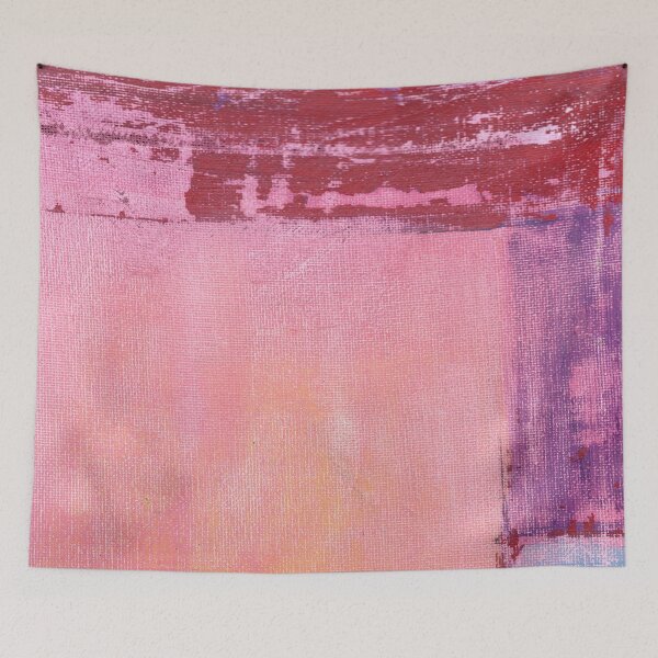 Item preview, distressed red designed and sold by MayCartPrintArt.
