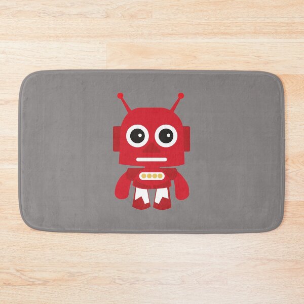 Item preview, Rad Red Retro Robot designed and sold by Hedgie Designs.