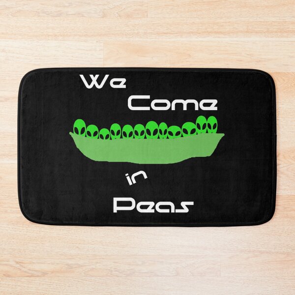 Item preview,  Alien We Come in Peas  designed and sold by MephobiaDesigns.