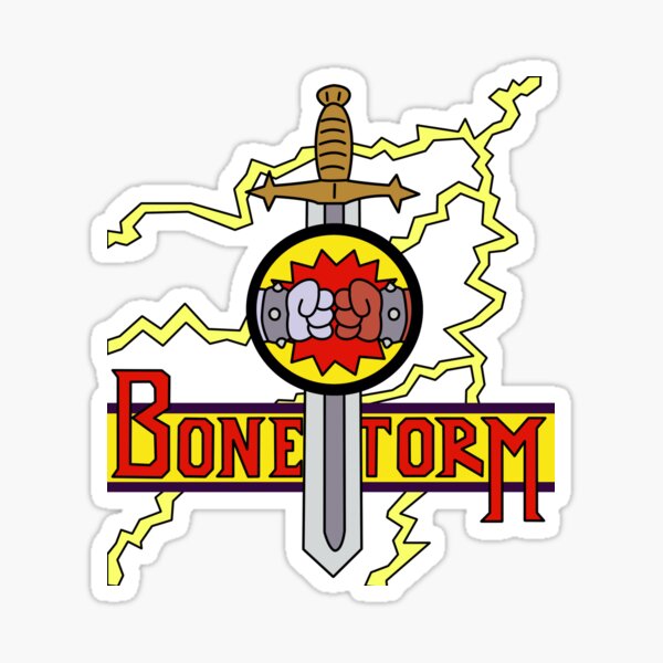 Item preview, BoneStorm clear designed and sold by JamesCMarshall.