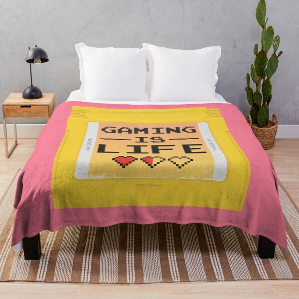 Item preview, Gaming is Life - Yellow - Pink designed and sold by animinimal.