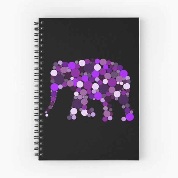 Item preview, Purple Polka Dot Elephant Pop Art designed and sold by dreamdrawer15.