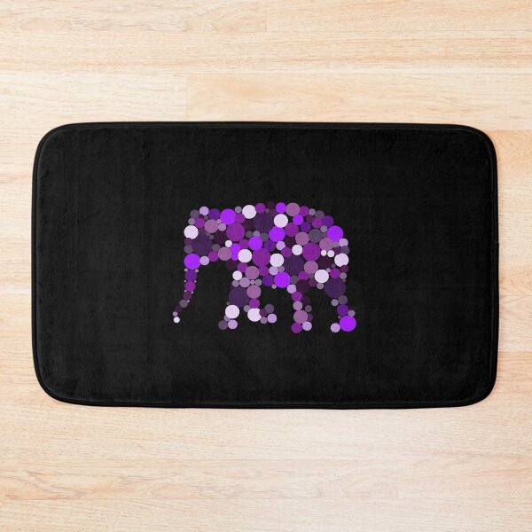 Item preview, Purple Polka Dot Elephant Pop Art designed and sold by dreamdrawer15.