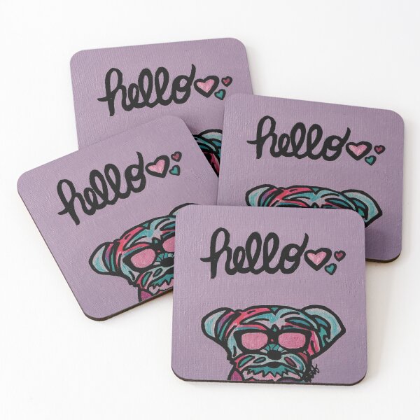 Item preview, Hello Yorkie designed and sold by Amanda A. Anthony.