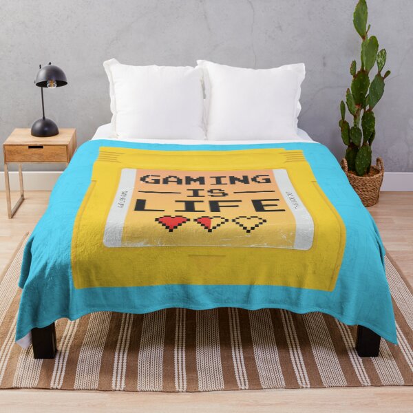 Item preview, Gaming is Life - Yellow - Blue designed and sold by animinimal.