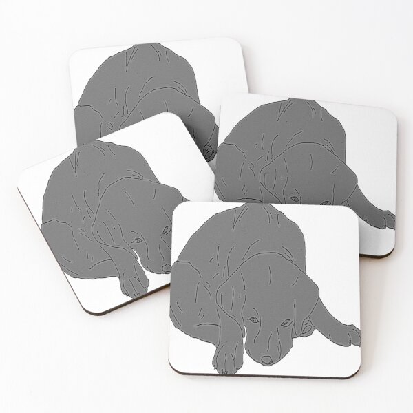 Item preview, Black Labrador saying Sorry designed and sold by ABY-Creative.