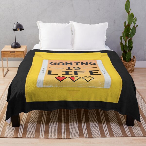 Item preview, Gaming is Life - Yellow - Black designed and sold by animinimal.
