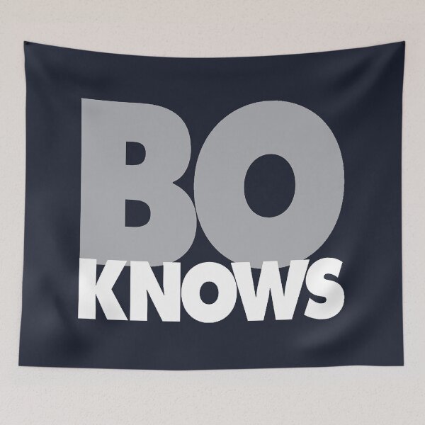 Item preview, Bo Jackson - Bo Knows - Blue designed and sold by AmericanTeeCo.