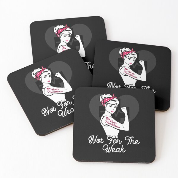 Item preview, Nurse Practitioner Not For The Weak Strong NP Nurses Gift designed and sold by Dressed For  Duty.