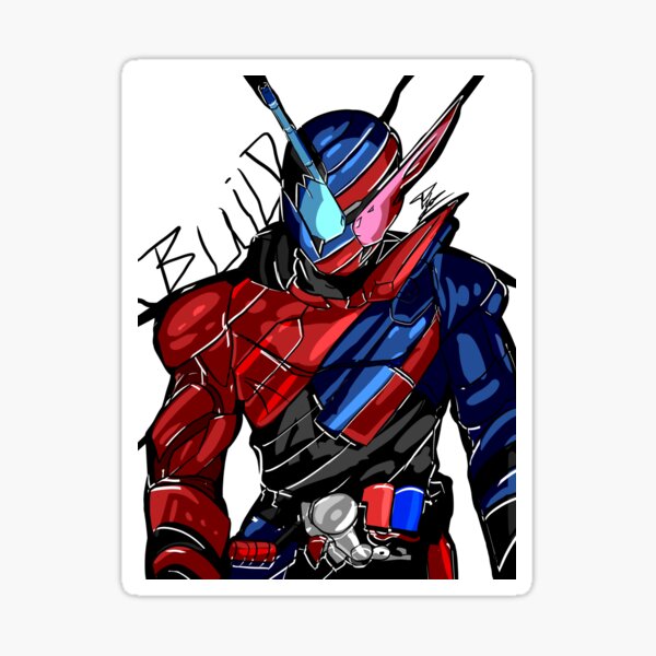Masked Rider Build Sticker