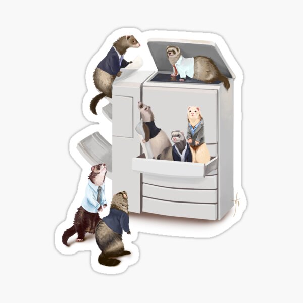 Item preview, Business of Ferrets designed and sold by Rebecca Flaum.