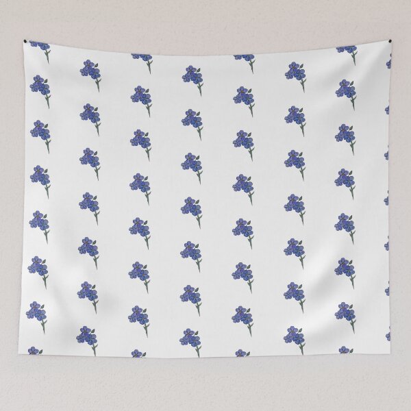 Item preview, Blue Forget-Me-Nots Myosotis designed and sold by LoraLoo.