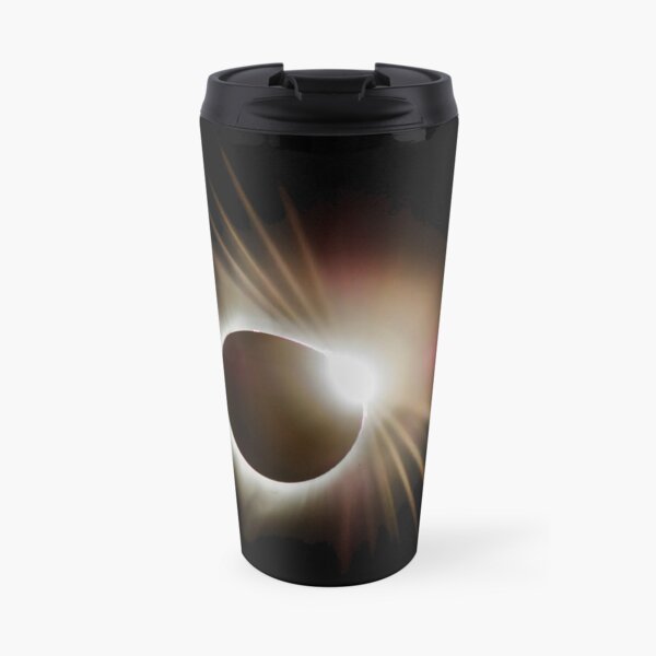 Diamond Ring Around the Sun Travel Mug