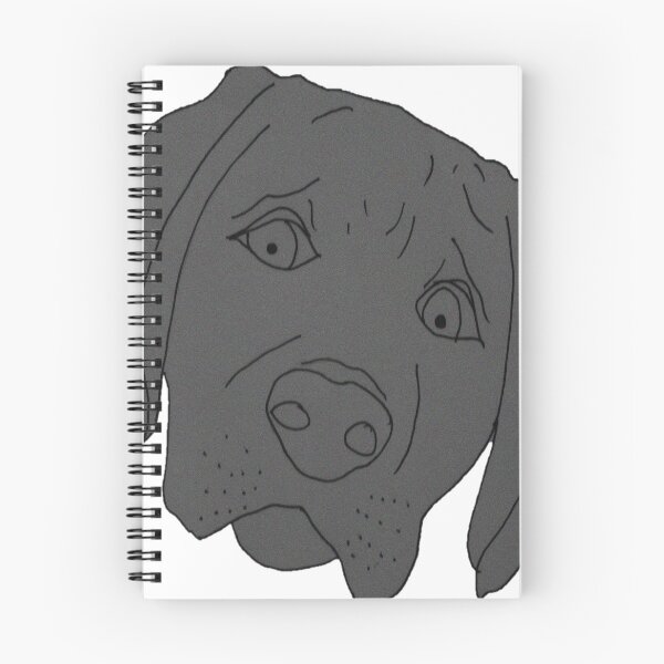 Item preview, Black Lab Face designed and sold by ABY-Creative.