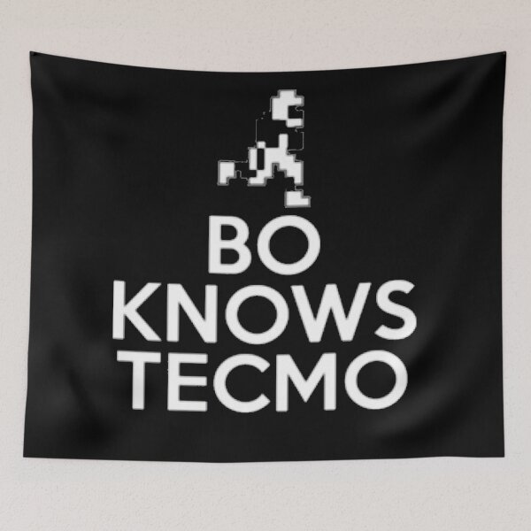 Item preview, Bo Knows Tecmo designed and sold by AmericanTeeCo.