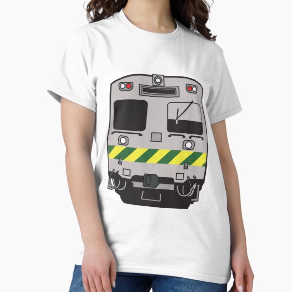 Vista previa del artículo con la obra «Tren Hitatchi Melbourne», diseñado y vendido por bohemianritz.