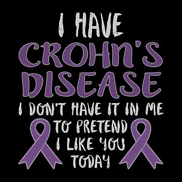 Crohns Disease Awareness Living With An Invisible illness for Christmas  present Jigsaw Puzzle