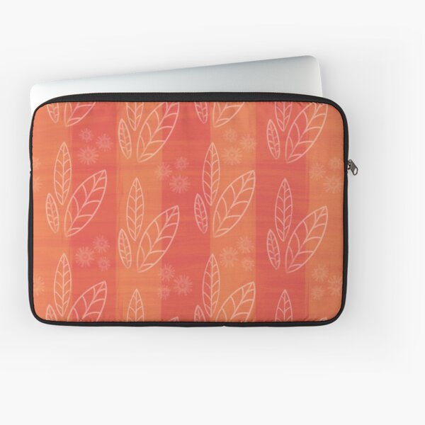 Orange leaf collection Laptop Sleeve