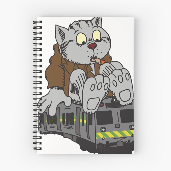 Item preview, Fritz the Cat Train designed and sold by bohemianritz.