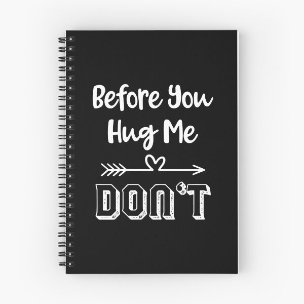 Item preview, Non Hugger Funny No Hugs For People Who Don't Like to Hug print designed and sold by doodabobs.