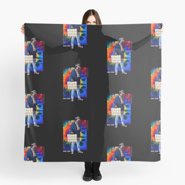 Mac Dre Fan Art Mac Dre Mural Mac Dre Thizz The mac named DRe Mac Mother Fucking Dre Hyphy Merch & Gear Scarf