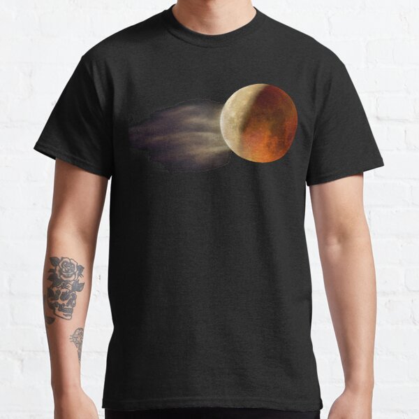 Lunar Eclipse with Cloud, Classic T-Shirt