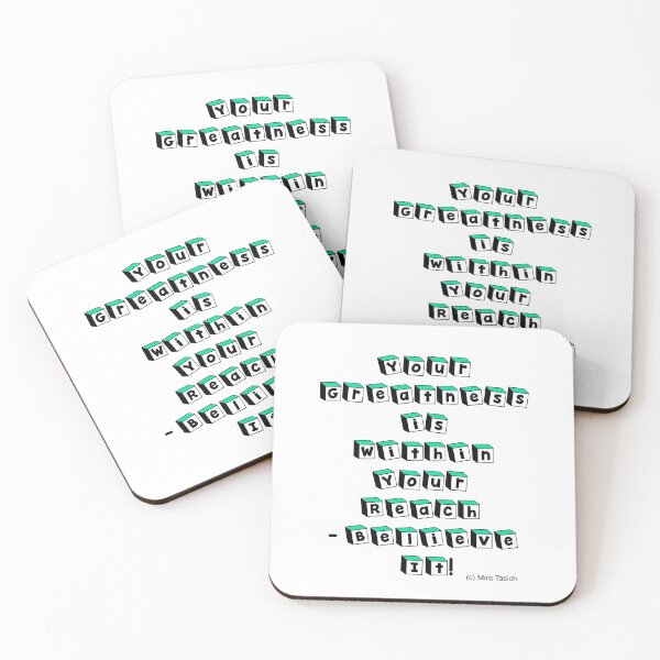 Item preview, Your Greatness is Within Your Reach designed and sold by Mira Tasich.
